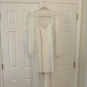 Le Rose Bridal Robe and Slip